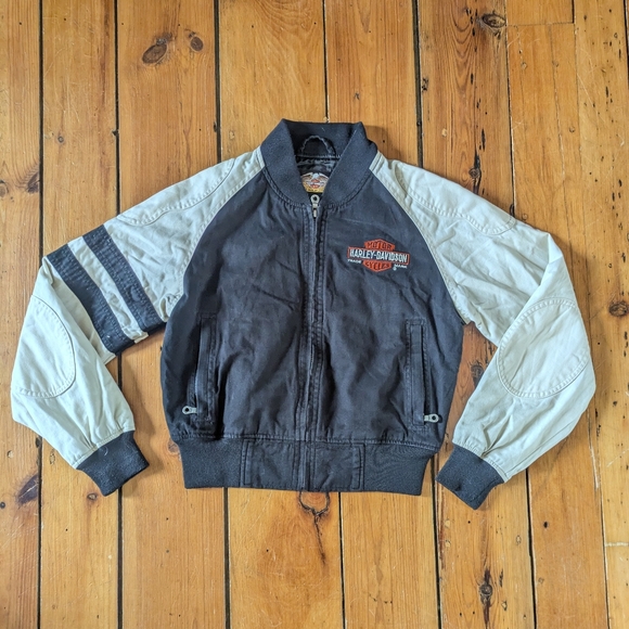 Harley-Davidson Jackets & Blazers - Harley-Davidson V-Twin Power Womens XS Embroidered Jacket Motorcycle Biker